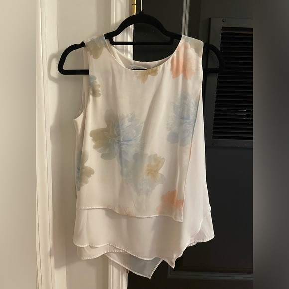 Calvin Klein - Floral Shell / Blouse - Picture 3 of 6